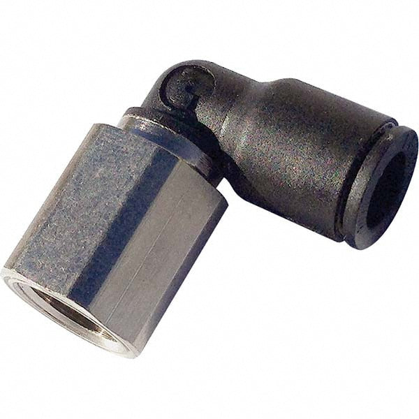 Legris 3192 12 17 Push-To-Connect Tube Fitting Female Elbow, 3/8" Thread