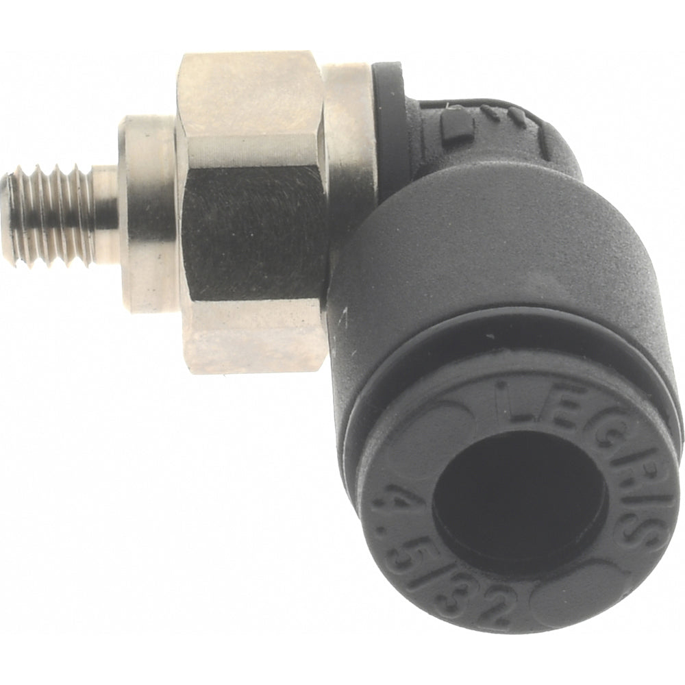 Legris 3199 04 09 Push-To-Connect Tube Fitting Male Elbow, M3 x 0.5 Thread