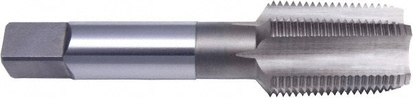 Greenfield Threading 384525 Extension Pipe Tap 1/4-18 NPT, 4 Flutes, Taper Chamfer, High Speed Steel