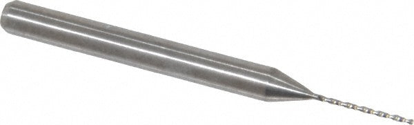 Kyocera SGS Precision Tools 07283 Circuit Board Drill Bit 0.6 mm Dia, 130 &deg Point, Solid Carbide