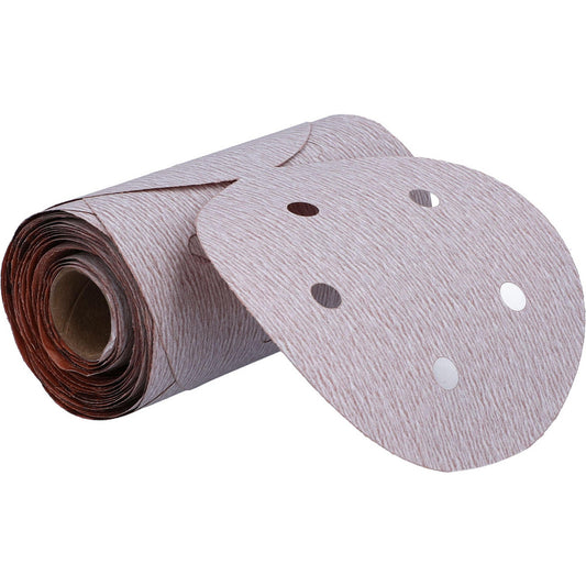 Norton 66261131490 PSA Disc 5" Disc Dia, 320 Grit, Aluminum Oxide