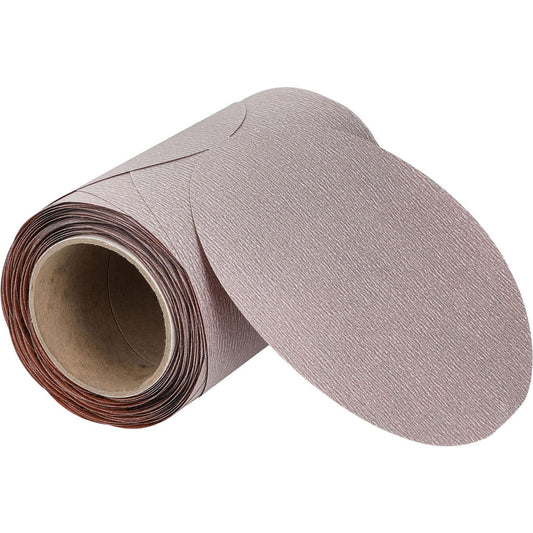 Norton 66261131613 8" Dia PSA Disc Roll 180 Grit, Aluminum Oxide