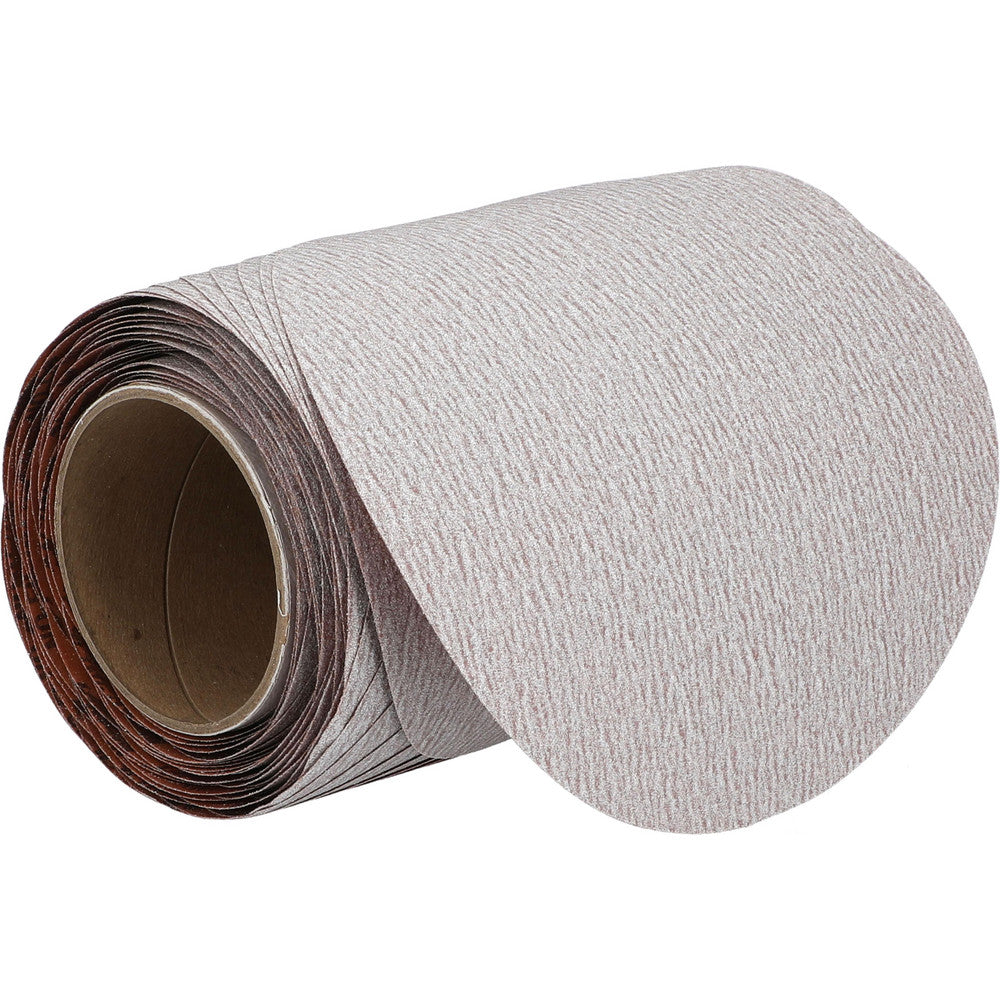 Norton 66261131615 8" Dia PSA Disc Roll 120 Grit, Aluminum Oxide
