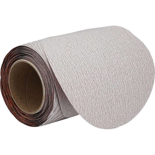 Norton 66261131615 8" Dia PSA Disc Roll 120 Grit, Aluminum Oxide