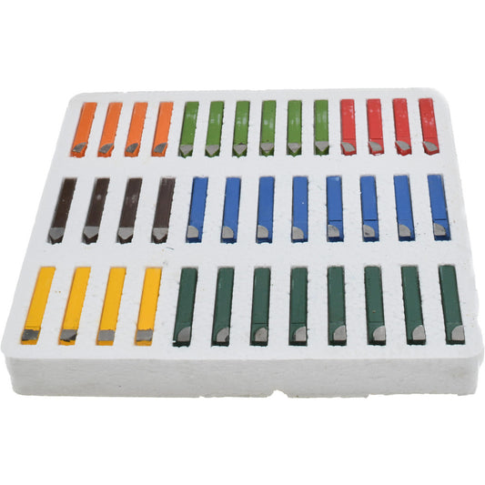 Value Collection CTBS-516 38 Pieces, 5/16 Inch Wide Bit, Grade C5, Carbide Tool Bit Set