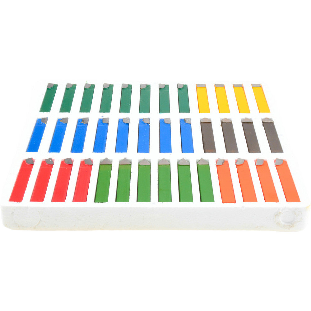 Value Collection CTBS-12 38 Pieces, 1/2 Inch Wide Bit, Grade C5, Carbide Tool Bit Set