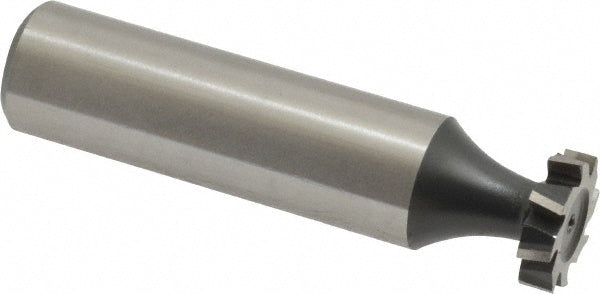 Value Collection C2200404 Woodruff Keyseat Cutter 0.5" Cut Dia, 0.125" Cut Width, 1/2" Shank Dia, Staggered Tooth