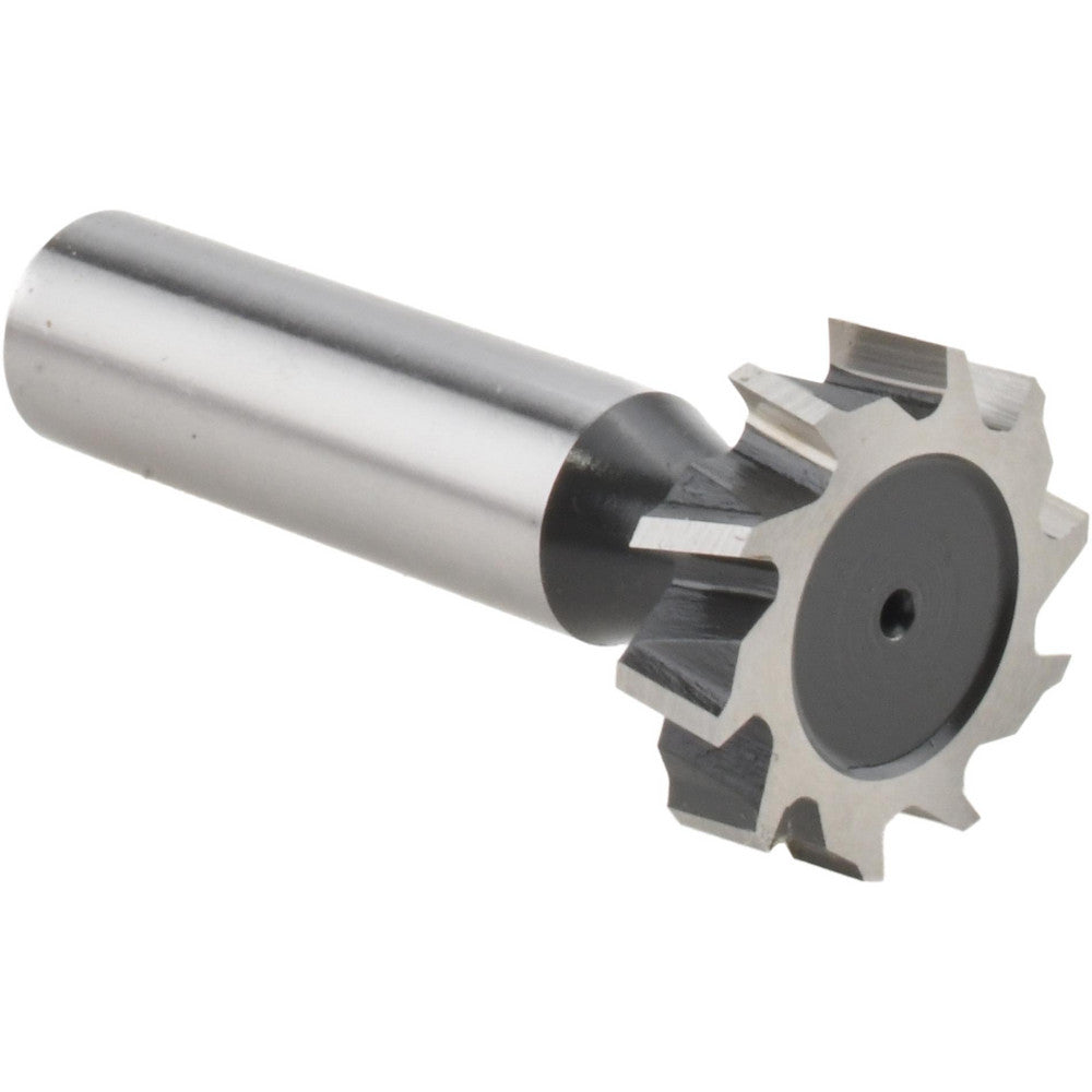 Value Collection C2200808 Woodruff Keyseat Cutter 1" Cut Dia, 0.25" Cut Width, 1/2" Shank Dia, Staggered Tooth