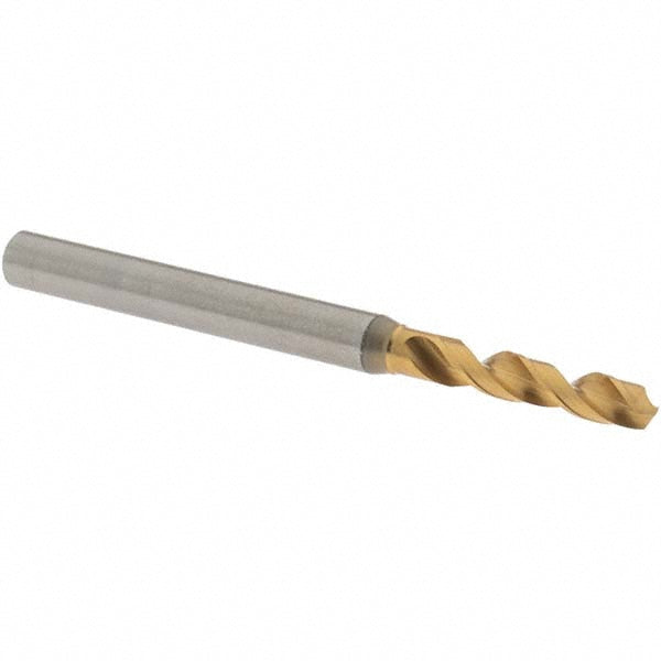 OSG 8595314 Screw Machine Length Drill Bit 3.14 mm (0.1236) Dia, 130 deg, Vanadium High Speed Steel