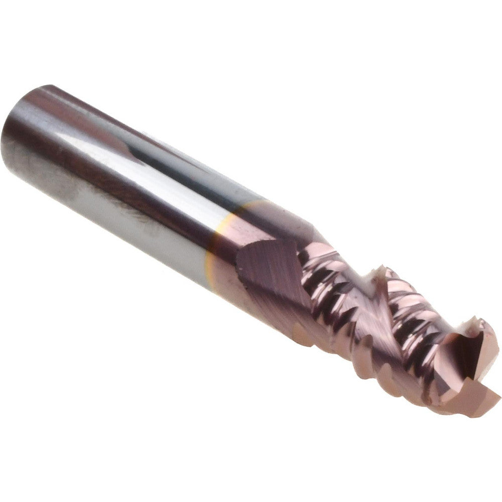 Accupro 02971687 Square End Mill 5/16'' Dia, 1/2'' LOC, 5/16'' Shank Dia, 2'' OAL, 3 Flutes, Solid Carbide
