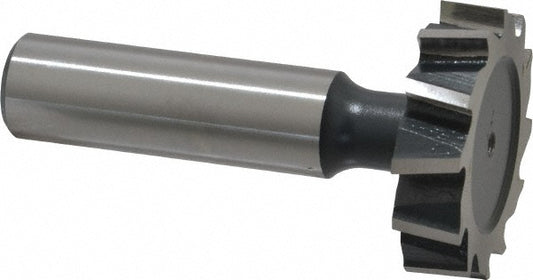 Value Collection C12001010 Woodruff Keyseat Cutter 1.25" Cut Dia, 0.3125" Cut Width, 1/2" Shank Dia, Staggered Tooth