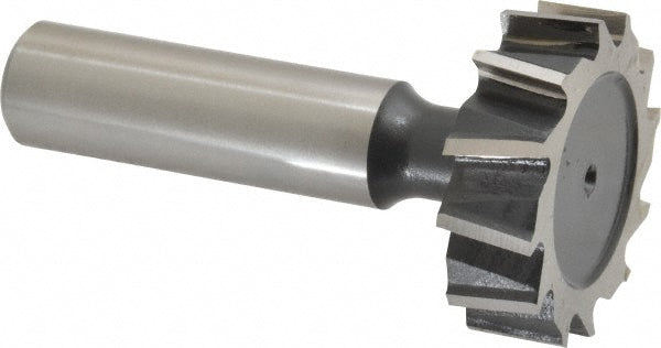 Value Collection C12001210 Woodruff Keyseat Cutter 1.25" Cut Dia, 0.375" Cut Width, 1/2" Shank Dia, Staggered Tooth