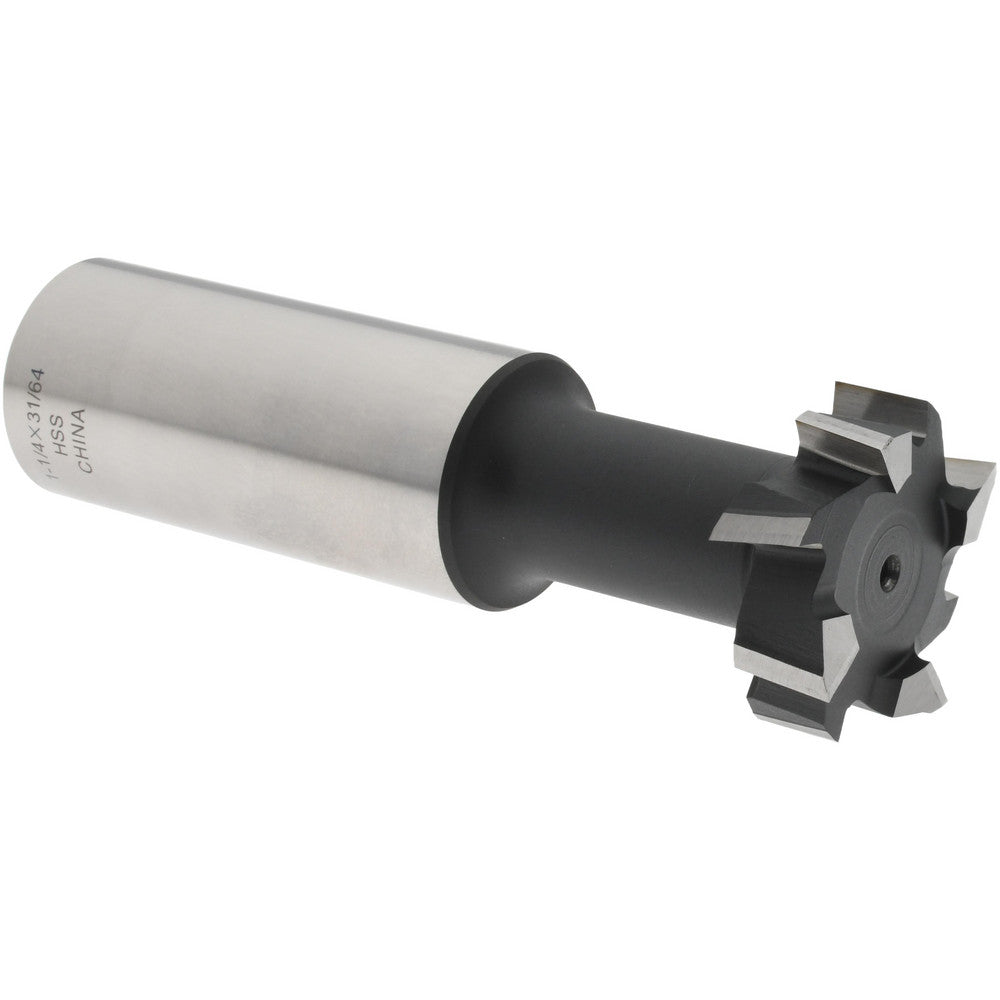 Value Collection C1615040 1-1/4" Diam, 31/64" Wide, High Speed Steel T-Slot Cutter