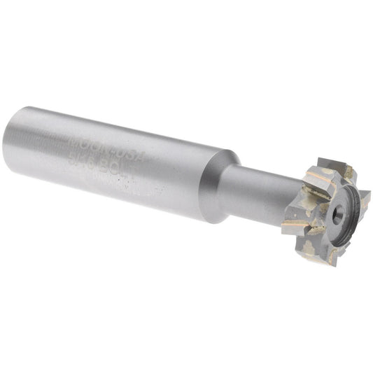 Made in USA Milling Cutters CTTS75 21/32" Diam, 17/64" Wide, Carbide-Tipped T-Slot Cutter