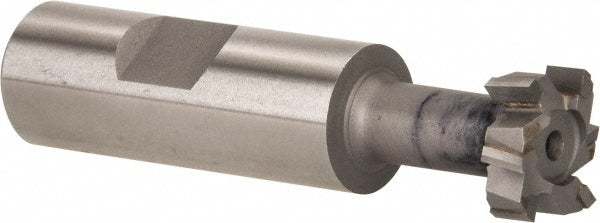 Made in USA Milling Cutters CTTS100 25/32" Diam, 21/64" Wide, Carbide-Tipped T-Slot Cutter