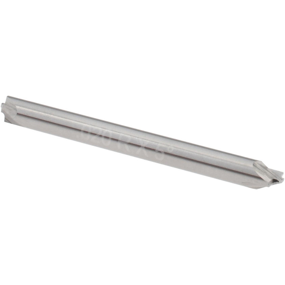 Harvey Tool 17020 Corner Rounding End Mill 0.50 mm Radius, 1/8" Dia, 2 Flutes, Solid Carbide