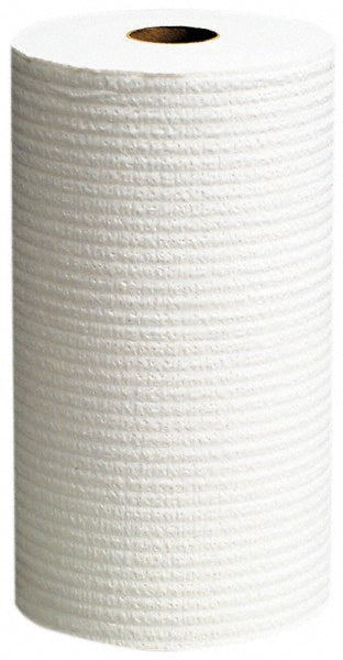 WypAll 35401 GeneralClean X60 Multi-Task Cleaning Cloths, Small Roll, Strong & Absorbent Towels, White