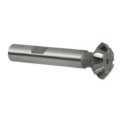 Whitney Tool Co. 30110 Double Angle Milling Cutter 90 &deg, 3/4" Cut Dia, 1/4" Cut Width, 3/8" Shank Dia, Carbide Tipped