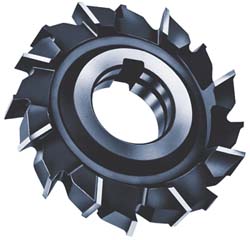 MOON CUTTERS CO. STM4625-1 Side Milling Cutter 4" Cutter Dia, 5/8" Cutting Width, 1-1/4" Arbor Hole, 18 Teeth