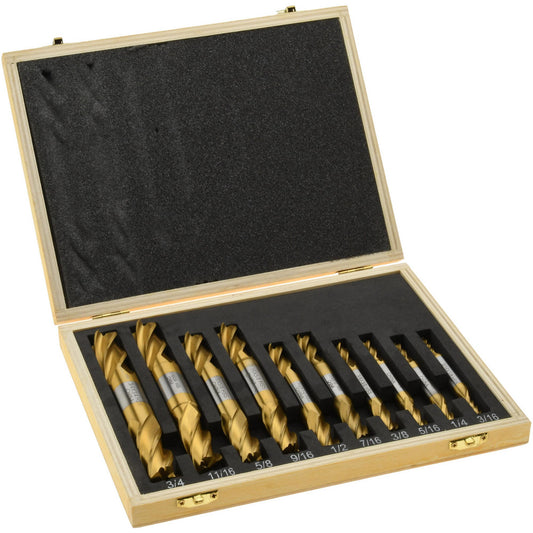 Value Collection 320-8002 End Mill Set 4 Flute, Square End