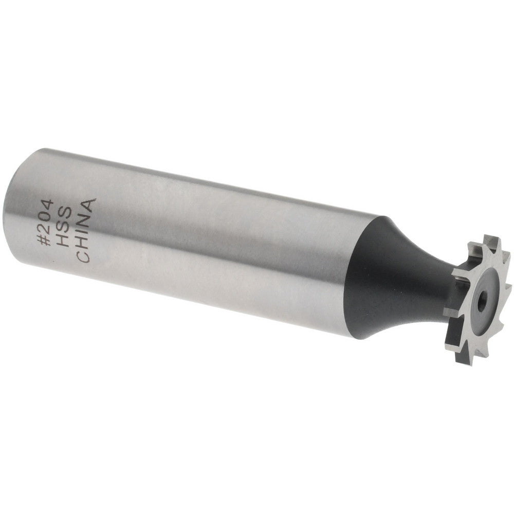 Value Collection C1100204 Woodruff Keyseat Cutter 0.5" Cut Dia, 0.0625" Cut Width, 1/2" Shank Dia, Straight Tooth