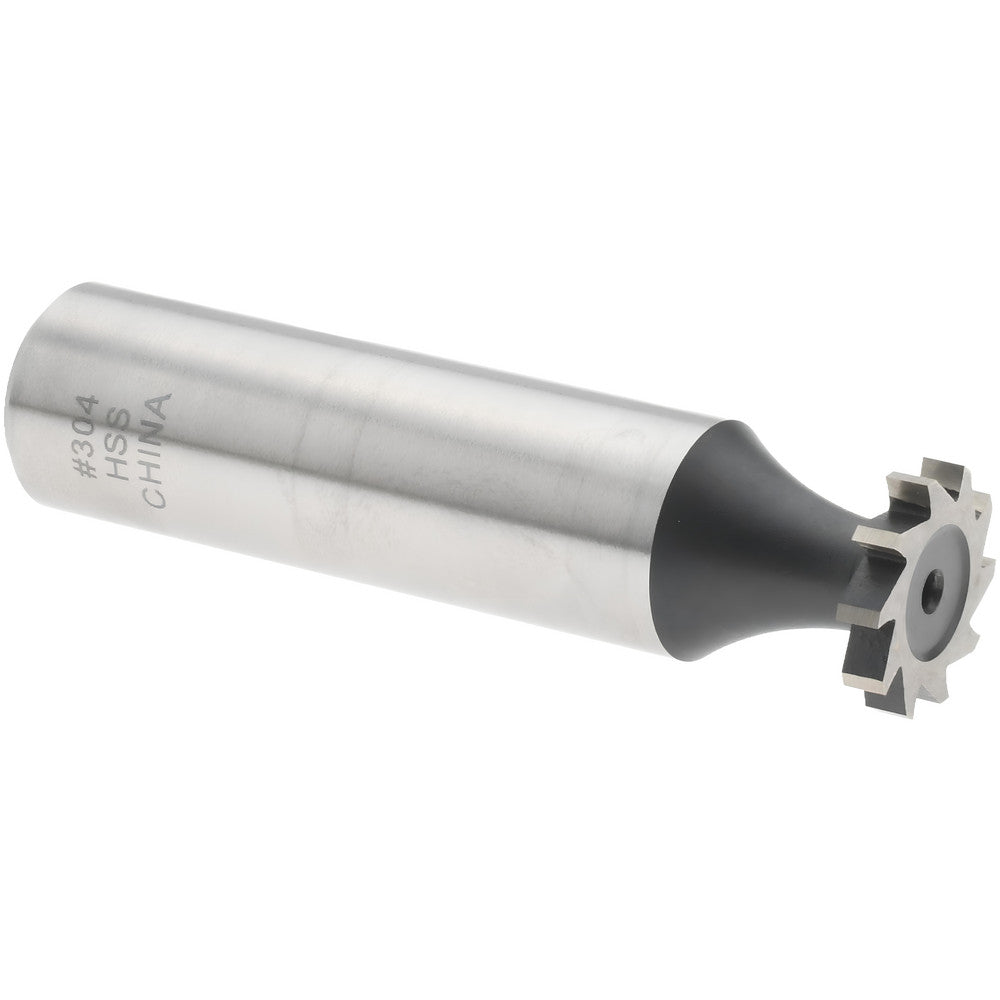 Value Collection M105303202 Woodruff Keyseat Cutter 0.5" Cut Dia, 0.0938" Cut Width, 1/2" Shank Dia, Straight Tooth