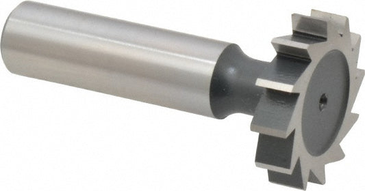Value Collection C1100809 Woodruff Keyseat Cutter 1.125" Cut Dia, 0.25" Cut Width, 1/2" Shank Dia, Straight Tooth