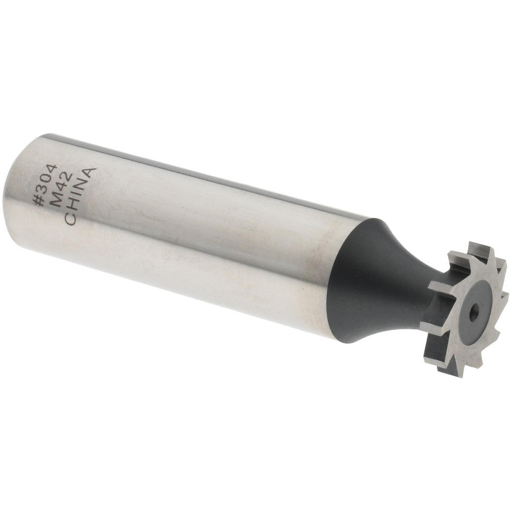 Value Collection C2100304 Woodruff Keyseat Cutter 0.5" Cut Dia, 0.0938" Cut Width, 1/2" Shank Dia, Straight Tooth