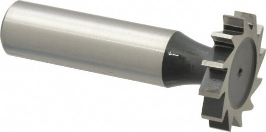 Value Collection C1200608 Woodruff Keyseat Cutter 1" Cut Dia, 0.1875" Cut Width, 1/2" Shank Dia, Straight Tooth