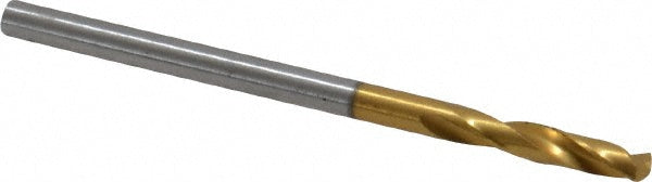 Guhring 9006590024400 Screw Machine Length Drill Bit 0.096" Dia, 130 &deg, Cobalt