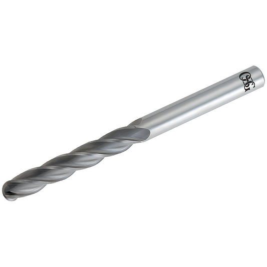 OSG 484-2500-BN11 Ball End Mill 0.25" Dia, 1.5" LOC, 4 Flute, Solid Carbide