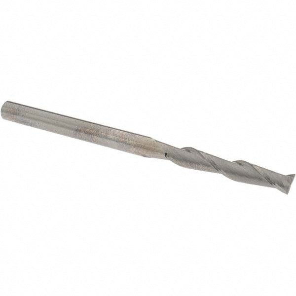 OSG 482-1875 Square End Mill 3/16'' Dia, 1-1/8'' LOC, 3/16'' Shank Dia, 3'' OAL, 2 Flutes, Solid Carbide