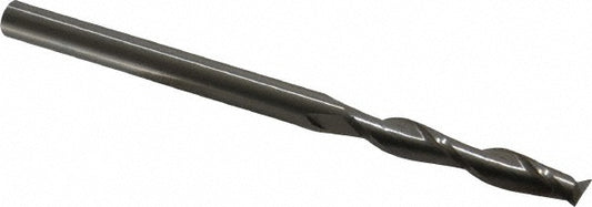 OSG 482-2500 Square End Mill 1/4'' Dia, 1-1/2'' LOC, 1/4'' Shank Dia, 4'' OAL, 2 Flutes, Solid Carbide