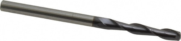 OSG 482-250011 Square End Mill 1/4'' Dia, 1-1/2'' LOC, 1/4'' Shank Dia, 4'' OAL, 2 Flutes, Solid Carbide