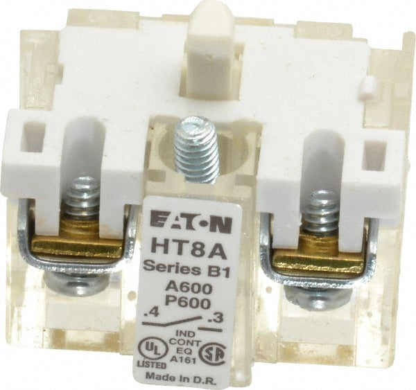 Eaton Cutler-Hammer HT8A 1 to 500 mA, Electrical Switch Contact Block
