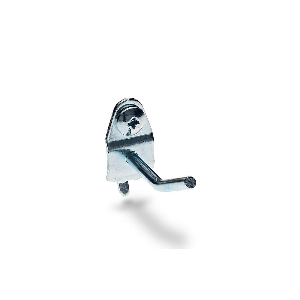 Triton Products 71123 3/16" Dia, 1" Long Single Angled End Pegboard Hook