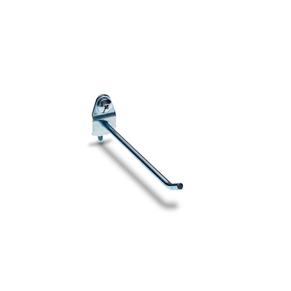 Triton Products 71413 3/16" Dia, 4" Long Single Angled End Pegboard Hook