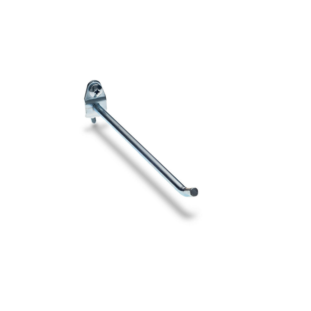 Triton Products 71613 1/4" Dia, 6" Long Single Angled End Pegboard Hook