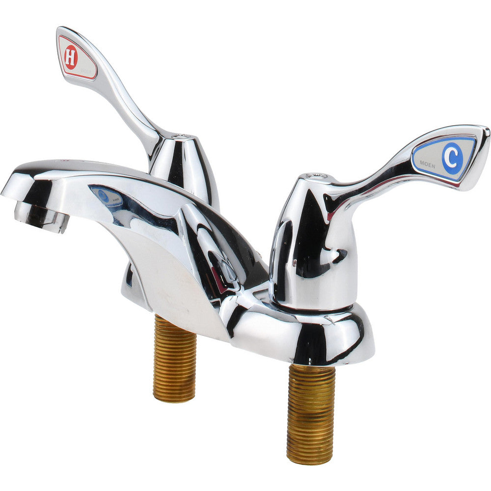 Moen 8800 Wrist Blade Handle, Deck Plate Bathroom Faucet