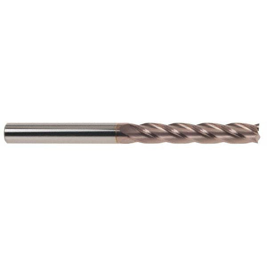 Kyocera SGS Precision Tools 31874 Square End Mill 3/8" Dia, 1-3/4" LOC, 4 Flute, Solid Carbide