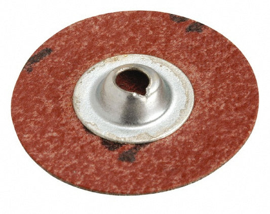 Superior Abrasives A015634 Quick-Change Disc Type S, 3" Dia, 120 Grit, Aluminum Oxide, Coated