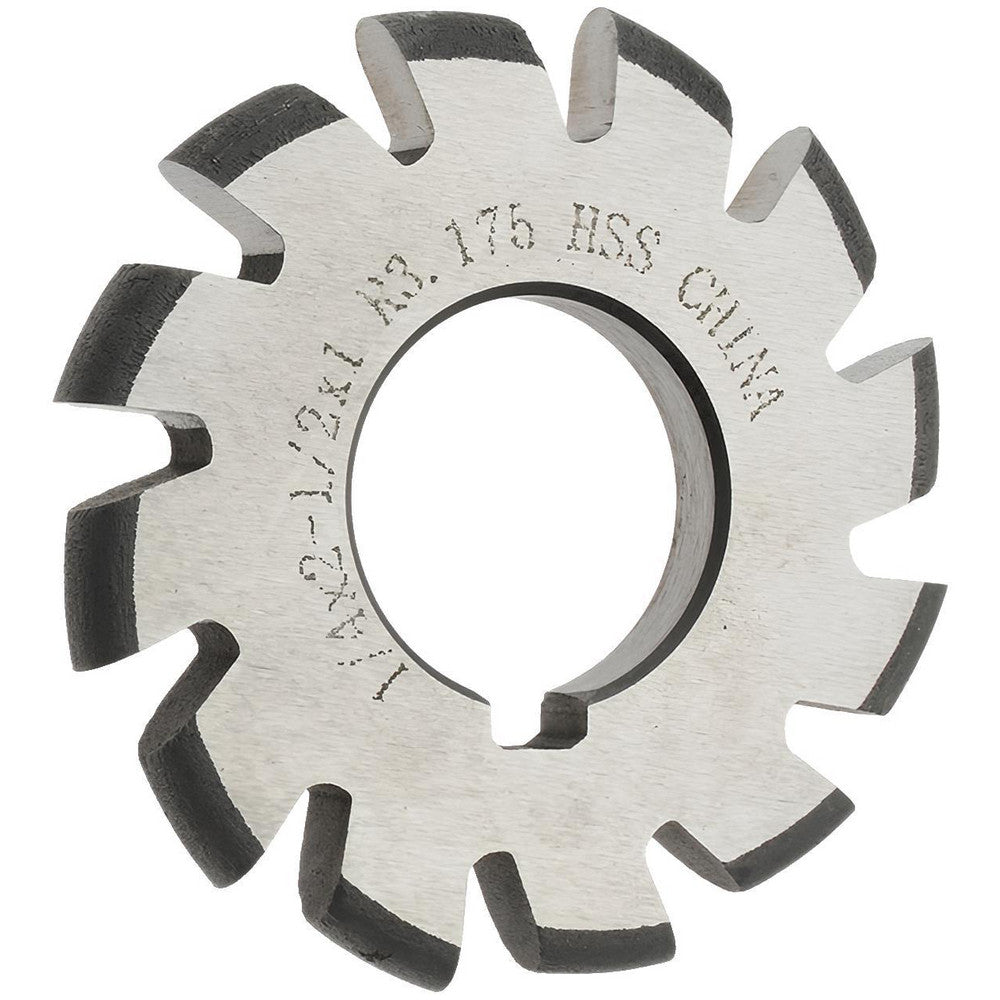 Value Collection 317-0172 1/8" Radius, 2-1/2" Diam, 12 Teeth, Arbor Connection, High Speed Steel Convex Radius Cutter
