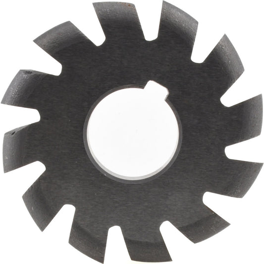 Value Collection 317-0339 1/4" Radius, 3" Diam, 12 Teeth, Arbor Connection, High Speed Steel Convex Radius Cutter