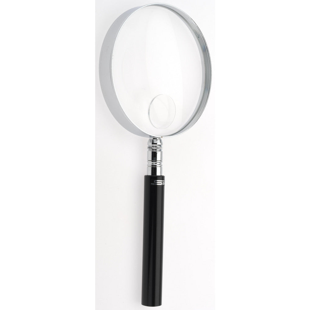 SPI 40-157-0 2.5x to 5x Magnification, 3 Inch Glass Lens with 7/8 Inch Embedded Lens, Glass Lens Loupe