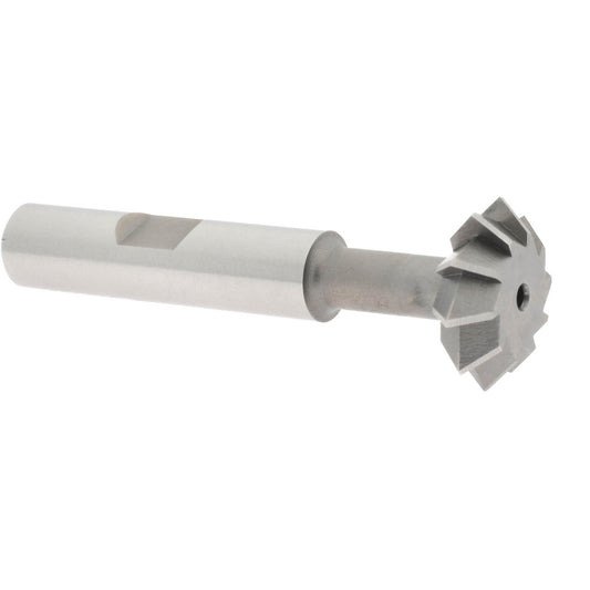 Value Collection SWC0690HS Double Angle Milling Cutter 90 &deg, 3/4" Cut Dia, 1/4" Cut Width, 3/8" Shank Dia, High Speed Steel