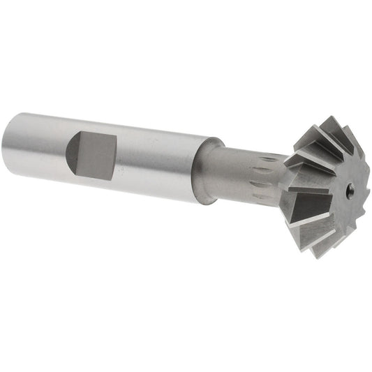 Value Collection SWC0890HS Double Angle Milling Cutter 90 &deg, 1" Cut Dia, 3/8" Cut Width, 1/2" Shank Dia, High Speed Steel