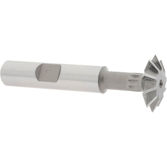 Value Collection SWC0660CO Double Angle Milling Cutter 60 &deg, 3/4" Cut Dia, 3/16" Cut Width, 3/8" Shank Dia, Cobalt