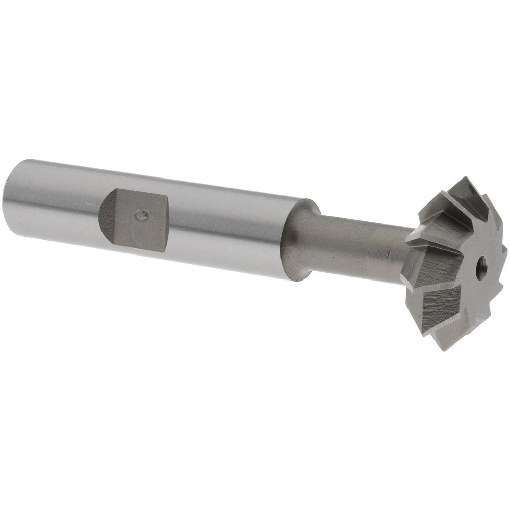 Value Collection SWC0690CO Double Angle Milling Cutter 90 &deg, 3/4" Cut Dia, 1/4" Cut Width, 3/8" Shank Dia, Cobalt