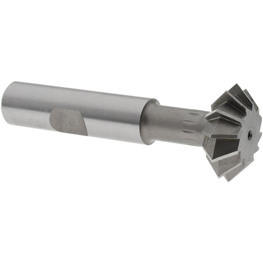 Value Collection SWC0890CO Double Angle Milling Cutter 90 &deg, 1" Cut Dia, 3/8" Cut Width, 1/2" Shank Dia, Cobalt