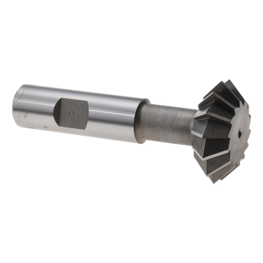 Value Collection SWC1190CO Double Angle Milling Cutter 90 &deg, 1-3/8" Cut Dia, 1/2" Cut Width, 5/8" Shank Dia, Cobalt